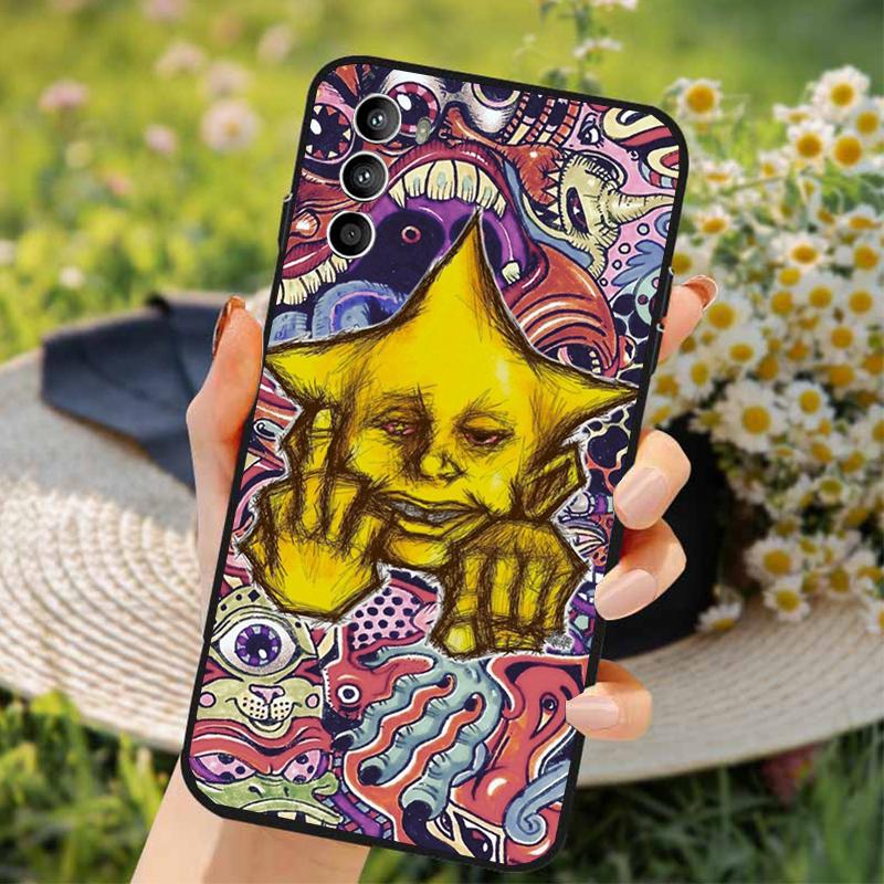 Phone Case For Xiaomi Poco C71 15T 14T Pro Redmi Note 15 14 14 13 Pro Redmi A5 15C 13C Trippy Blue Alien Eyes