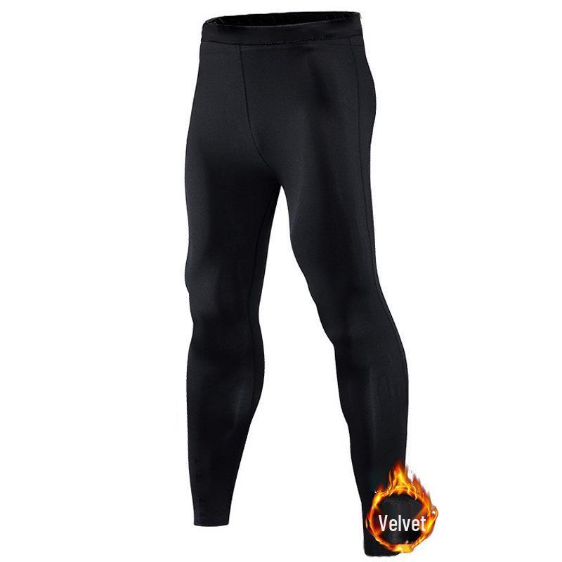 Children's Winter Fleece-lined Quick-dry Football Training Suit – High Elastic, Warm Sports Base Layer