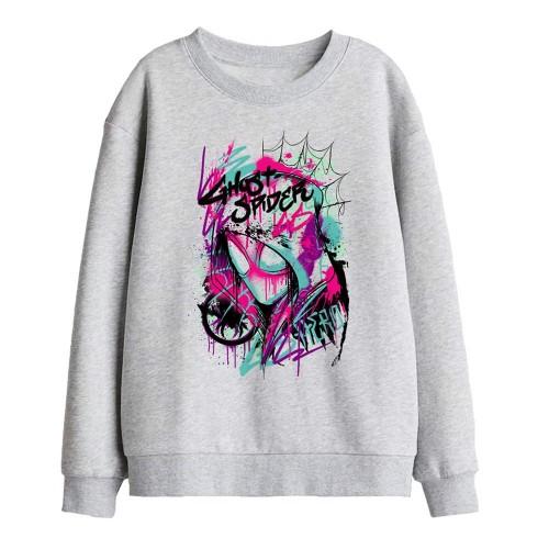 Spidey And His Amazing Friends Childrens/Kids Ghost-Spider Graffiti Face Sweatshirt