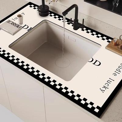 Hundun Diatomaceous Earth Kitchen Sink Absorbent Mat