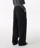 MUSINSA STANDARD WOMAN Women'S Parachute Cargo Slacks [Black]
