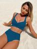 European & American Style 2026 High-Waisted Bikini - Sexy Two-Piece Swimsuit for Women