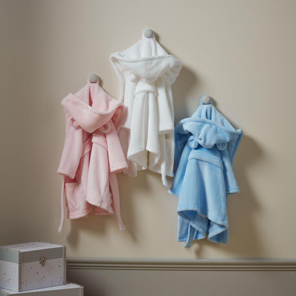 Bambino Baby's First Dressing Gown - Blue 3-6 Months