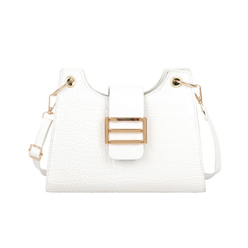 

Сумка в стиле ретро в Гонконге, женская сумка 2024 года, весна-лето, новая модная сумка-мессенджер знаменитостей из Интернета, простая сумка через плечо под мышкой, сумка-палка белый