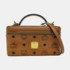 [Pre-Owned] Rockstar Visetos Monogram Detachable Shoulder Strap Leather Box Bag Cosmetic Bag Shoulder Bag Crossbody Bag Handbag - Very Good #YW71AQ