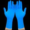 Chao Hu 12-inch Thickened Blue Nitrile Gloves
