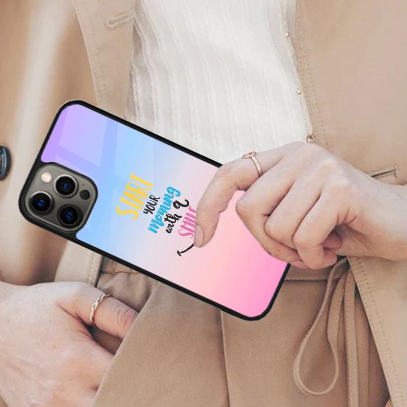 

Positive Good Vibe Quote Magnetic Phone Case For APPLE iPhone 17 Air 16 14 13 12 Pro Max 15 Plus Wireless Charge MagSafe Cover iPhone 13mini