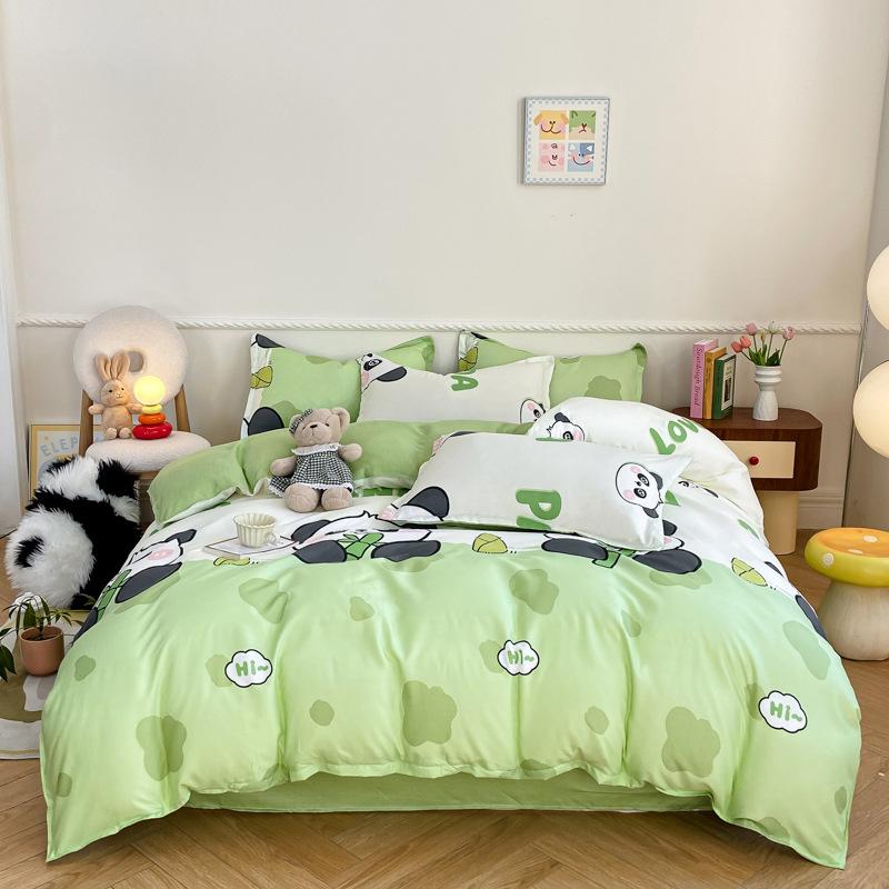 Four-piece Quilt Cover, Sheets, Bedding, Dormitory Three-piece Set