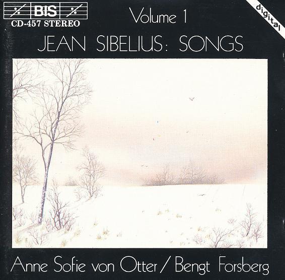 

CD J. SIBELIUS - Songs, Volume 1 BISCD457,CD457 BIS 1989 Non Japan Classical Used