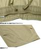 One Colors LOGOS PARK Men's Cropped Pants, Stretch, Water-Repellent, 3/4 Length, Logo Embroidered, Cargo Pants, Size 5L, Khaki (46)