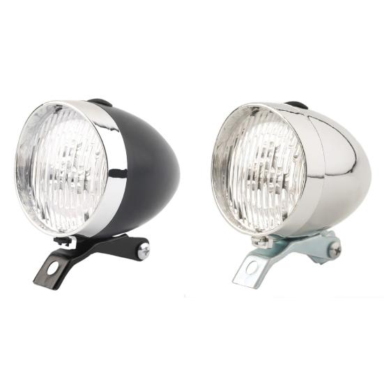 MTB Bicycle Road Bike Retro 3LED Beads Headlight Front Lamp Riding Equipment