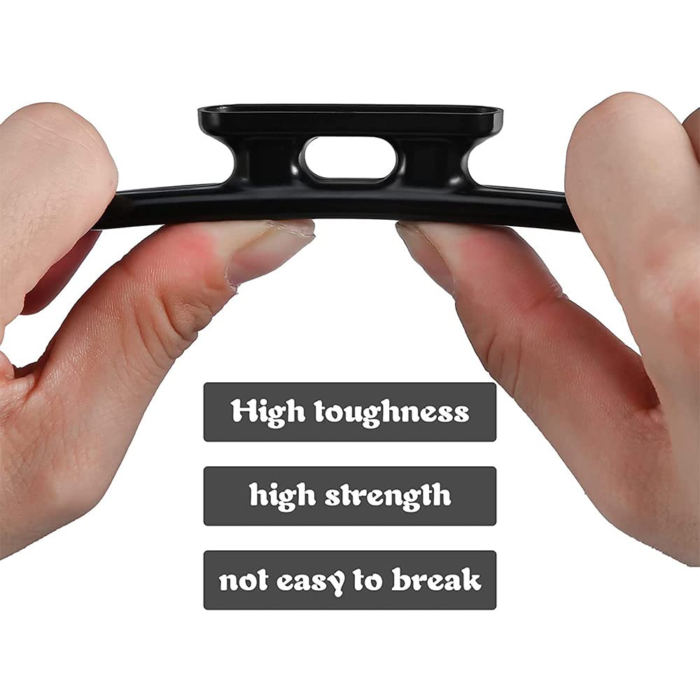 Oikabio 4 Pack 4" Black Boat Cleats Kayak Cleats Boat Dock Cleats for Boat,