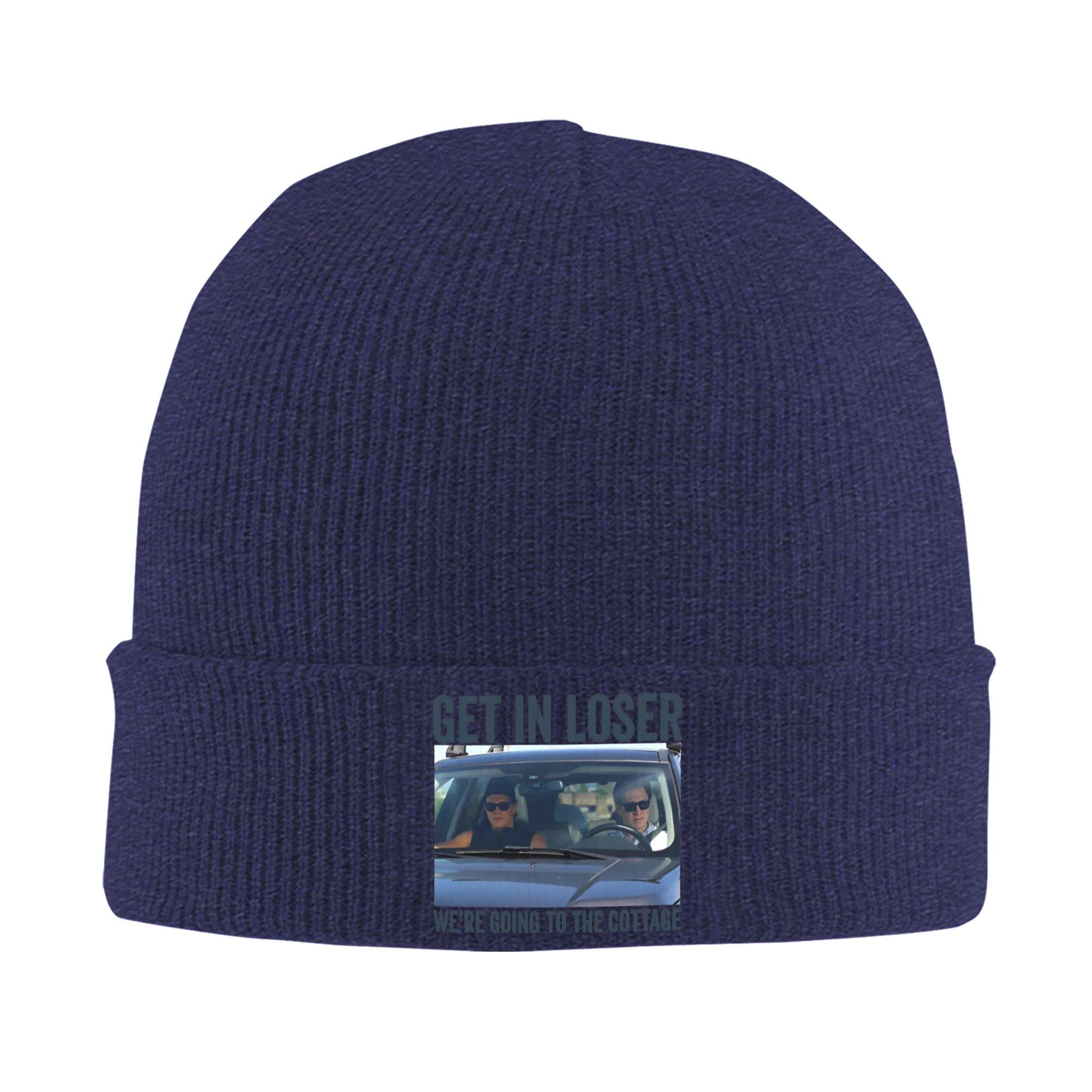 

Get In Loser We re Going To The Cottage Hat Autumn Winter Beanies New Heated Rivalry Cap Unisex Acrylic Skullcap One Size