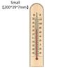 Wooden Thermometer Wall Thermometer Natural Wood Construction