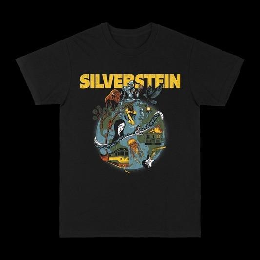 Silverstein Band Extra Tracks Black S to 5XL Concert Shirt SN391 Unisex T-Shirt M