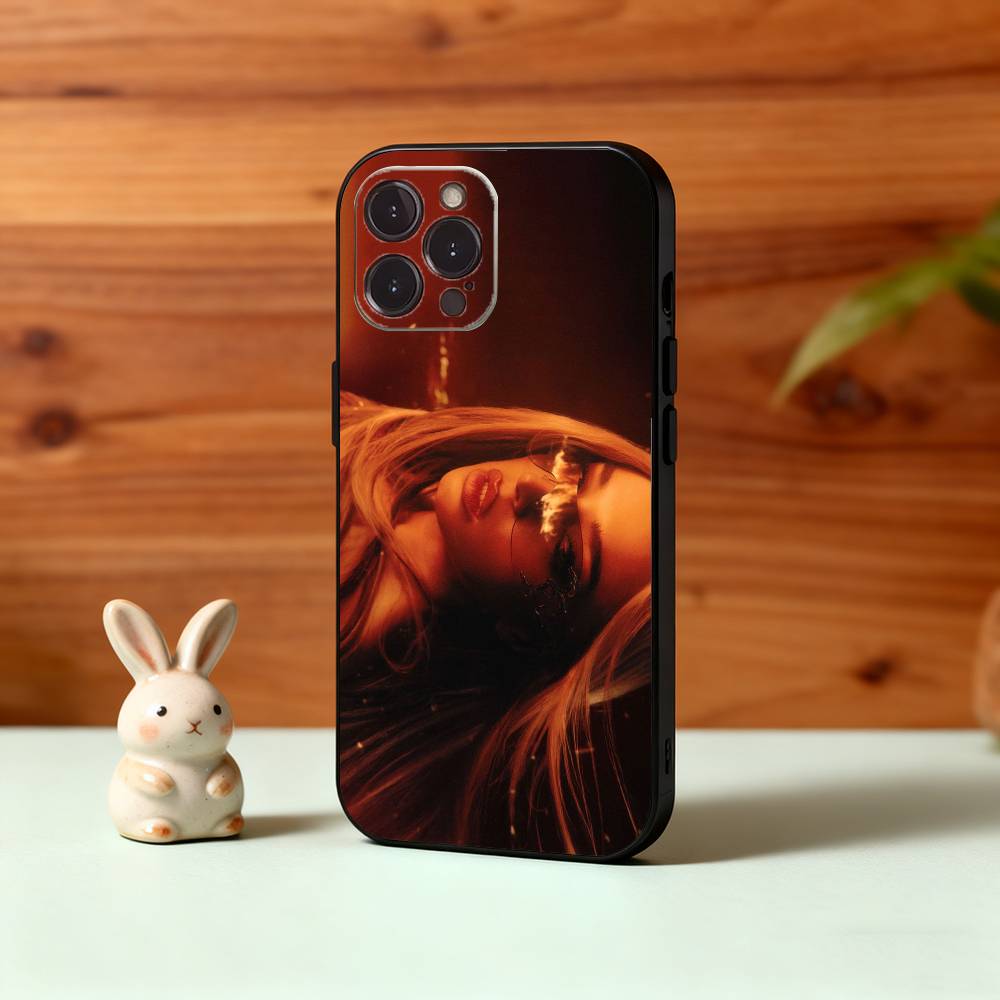 Cute L-Lola Singer I-Indigos Phone Case For iPhone17,16,15,14,13,12,Plus,Pro Max, 5G Others Soft Black Cover