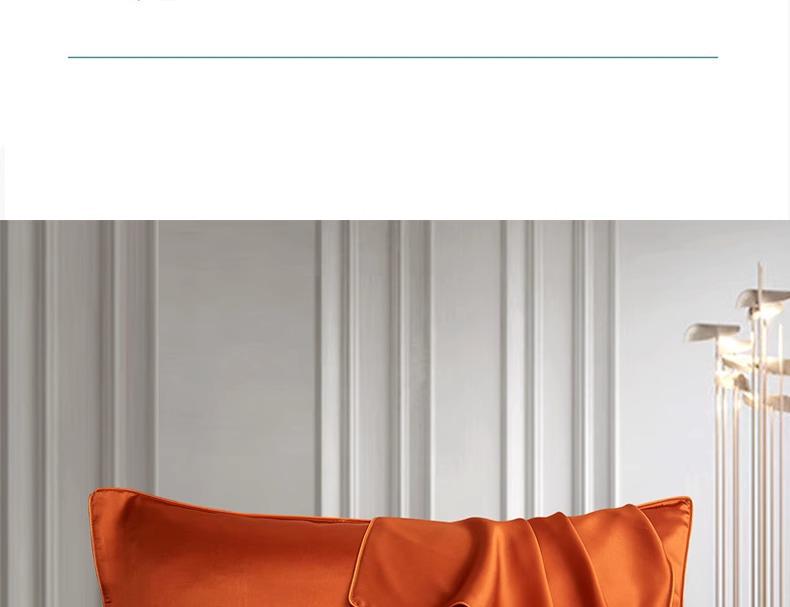 30 Momme Mulberry Silk Pillowcase for Smooth Hair (Double-Sided, Latex Core)