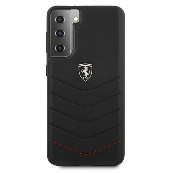 Ferrari Fehquhcs21Mbk S21+ G996Czarny/Black Hardcase Off Track Quilted