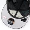 New Era Cap RC9FIFTY Strapback Atlanta Braves MLB GENUINE LEATHER RETRO CROWN STRAPBACK CAP BLACKOUT ATLANTA BRAVES [Used]