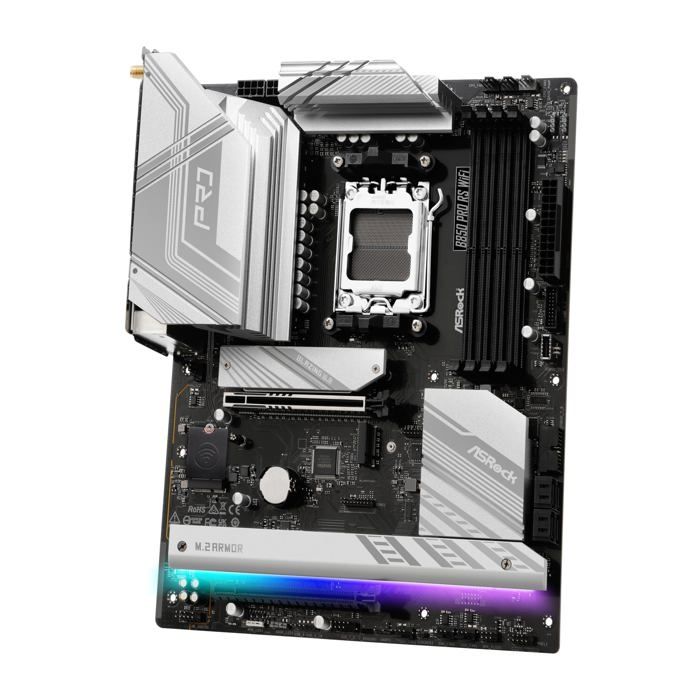 Carte Mère - ASRock - B850 Pro Race Sport WiFi - Socket AM5 - ATX - WiFi Intégré