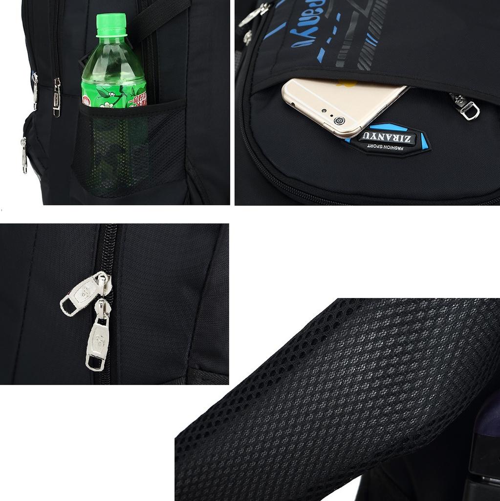 School Rolling Student Backpack 6 Wheels 9108