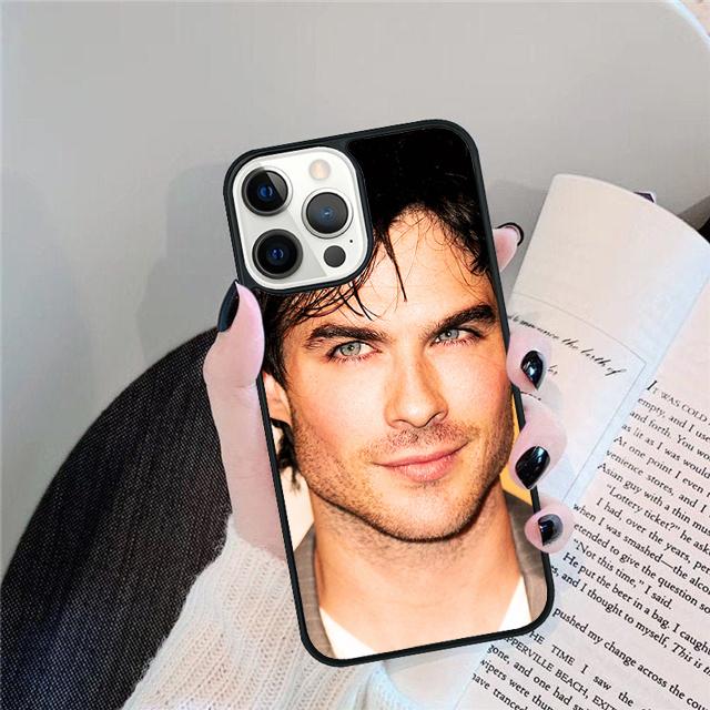 Damon Salvatore The Vampire Diaries Phone Case Cover For iPhone 17 Air 15 16 Pro Max 14 13 12 11 Pro Max Plus