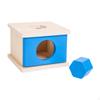 Object Permanence Box Coordination Training Fine Motor Skill Sensory Toy Wooden Block Early