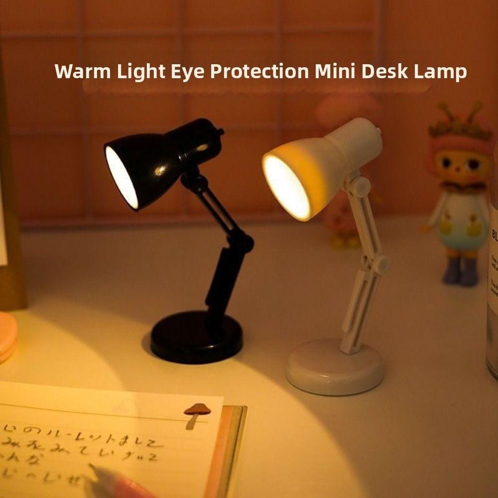 Eye-caring Reading Night Lamp Mini Table Lamp Creative Dollhouse Lamps  Student Dormitory