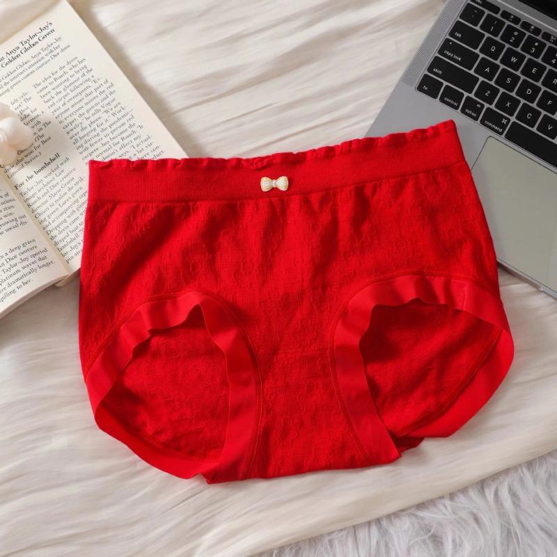 

Большие бесшовные дышащие трусики-треугольники с высокой талией и эластичными вырезами для ног женские трусики L