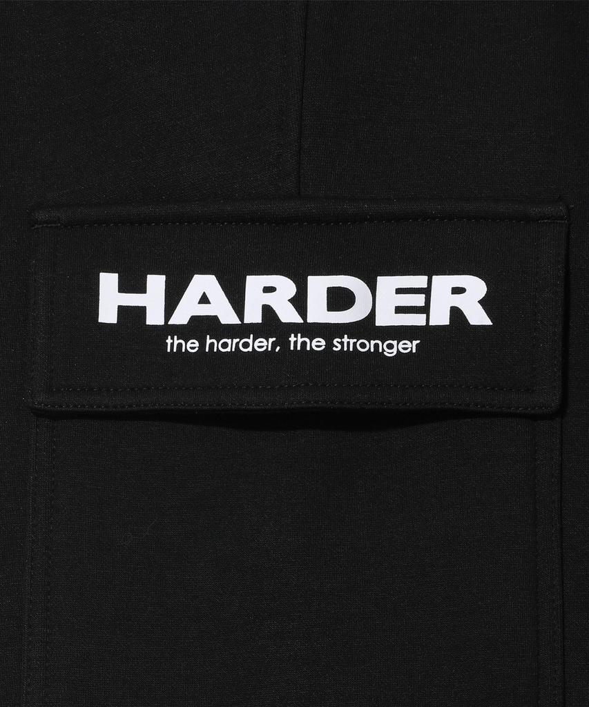 Hadeo Tech Fleece Cargo Jogger Pants (Black)