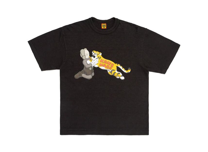HUMAN MADE KAWS Kaws Made Графическая футболка #2 Черная S