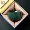 Black Ice Flower Master Cup Single Cup High-End Couple Pair Of Kung Fu Teacups Tea Cup Ice Crack Tea Cup Tea Bowl
