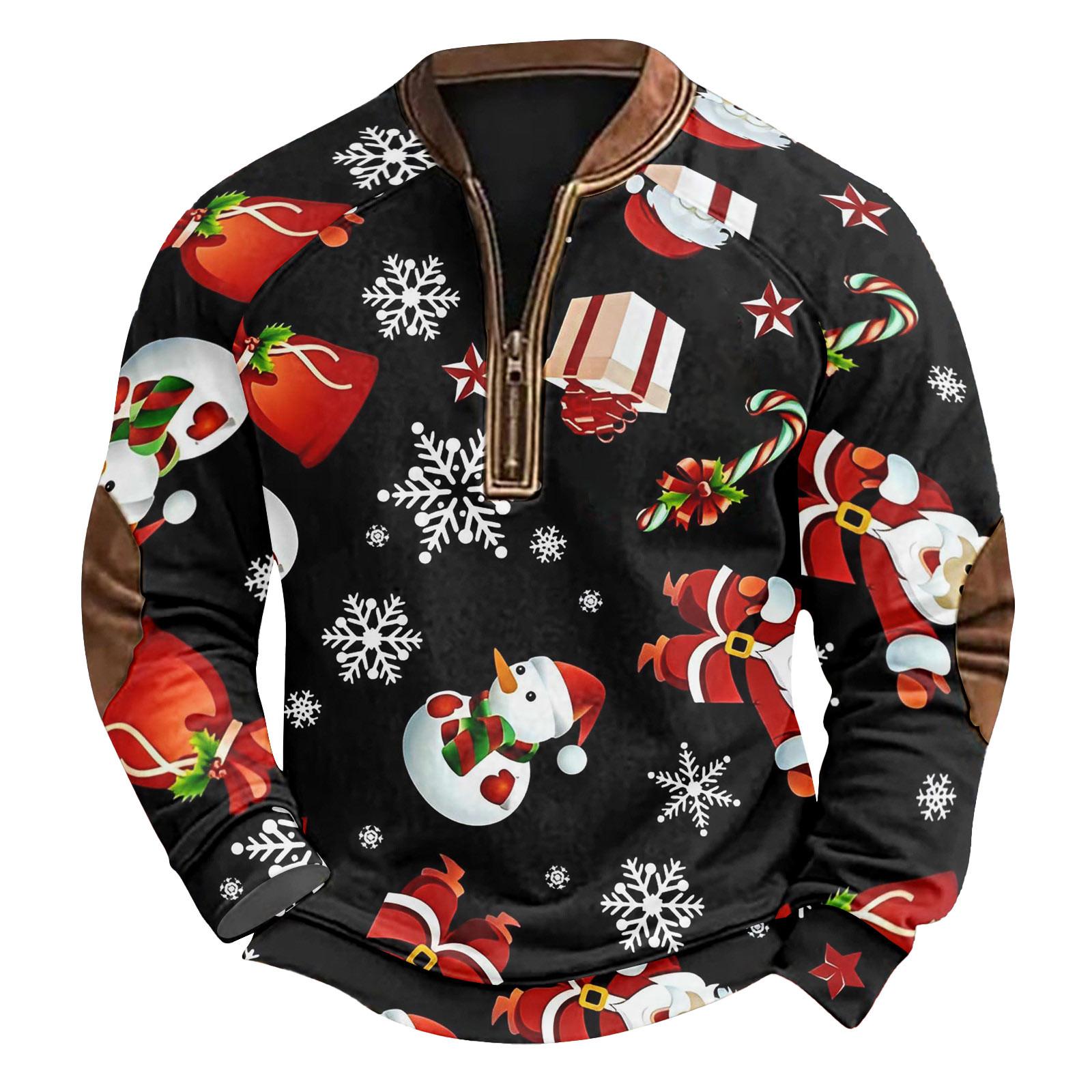 

Мужская зимняя толстовка с пряжкой Мужская толстовка с принтом L