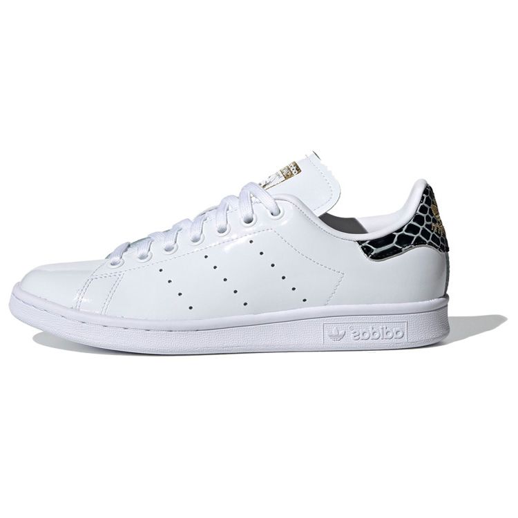 

Adidas Stan Smith Black Snakeskin Женские кроссовки White Cloud-White Scarlet FV3422