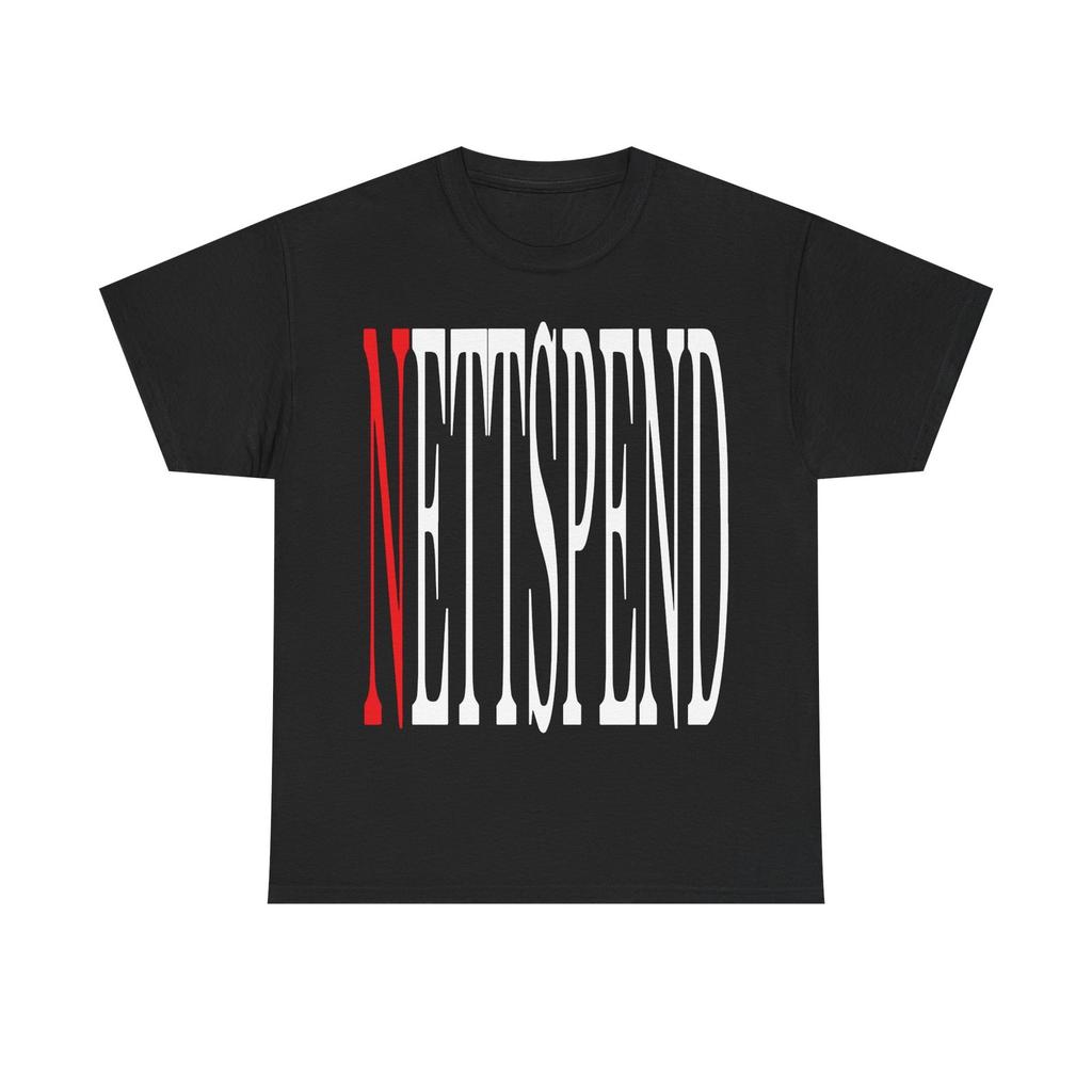 Nettspend Early Life Crisis Black Wordmark Tour Merch T-Shirts Tees - All Sizes