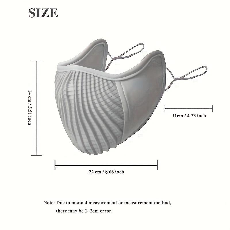 1PC Breathable Ice Silk Mask