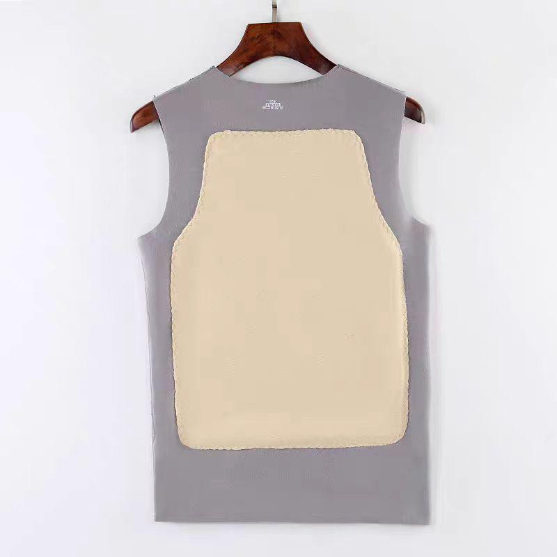 Men's Reversible Fleece Vest - Seamless German Velvet, Sleeveless, Brushed, Thickened for Autumn and Winter
