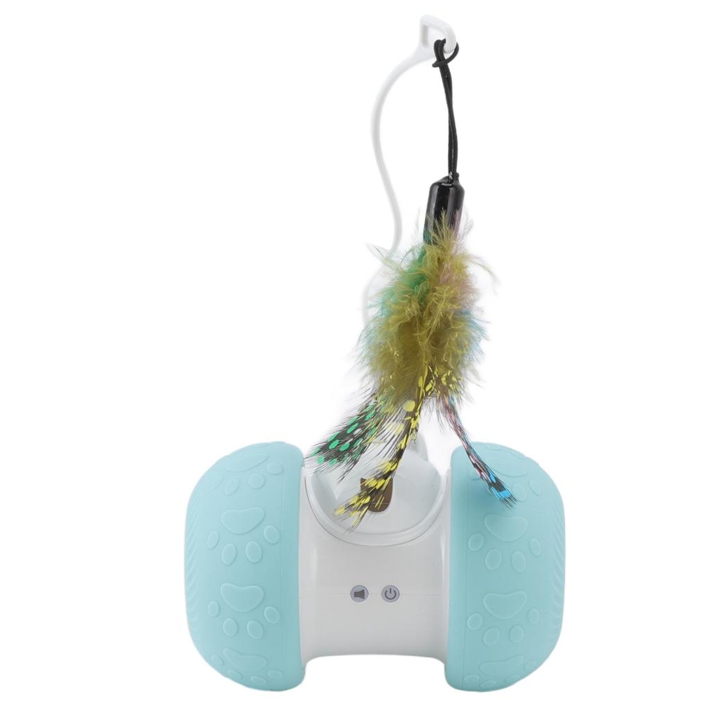 Interaktives Katzenspielzeug Elektrischer Quietschender Rollball USB Wiederaufladbar Intelligentes Automatisches Kätzchenspielzeug
