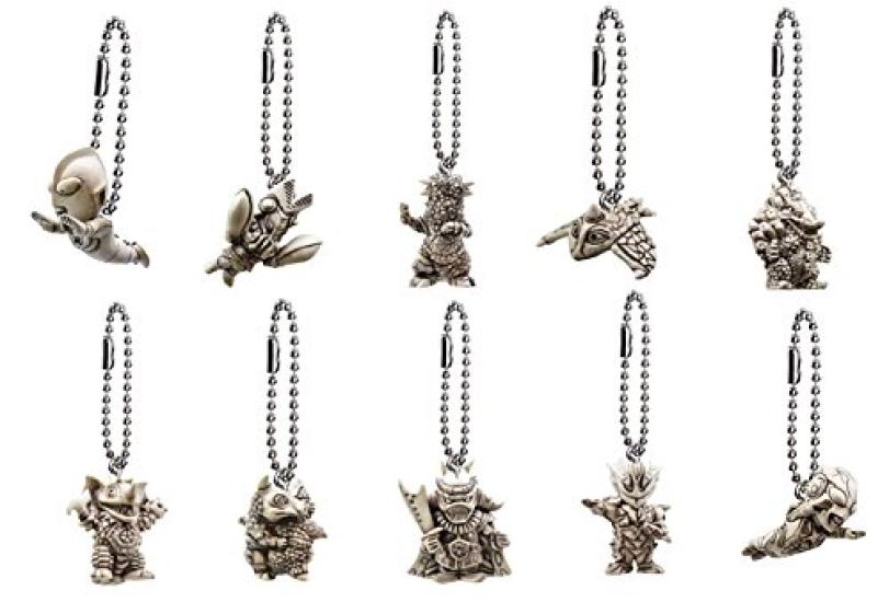 Bandai Гашапон Ультрамен Картина тушью Качающиеся фигурки 10 (Все типы)