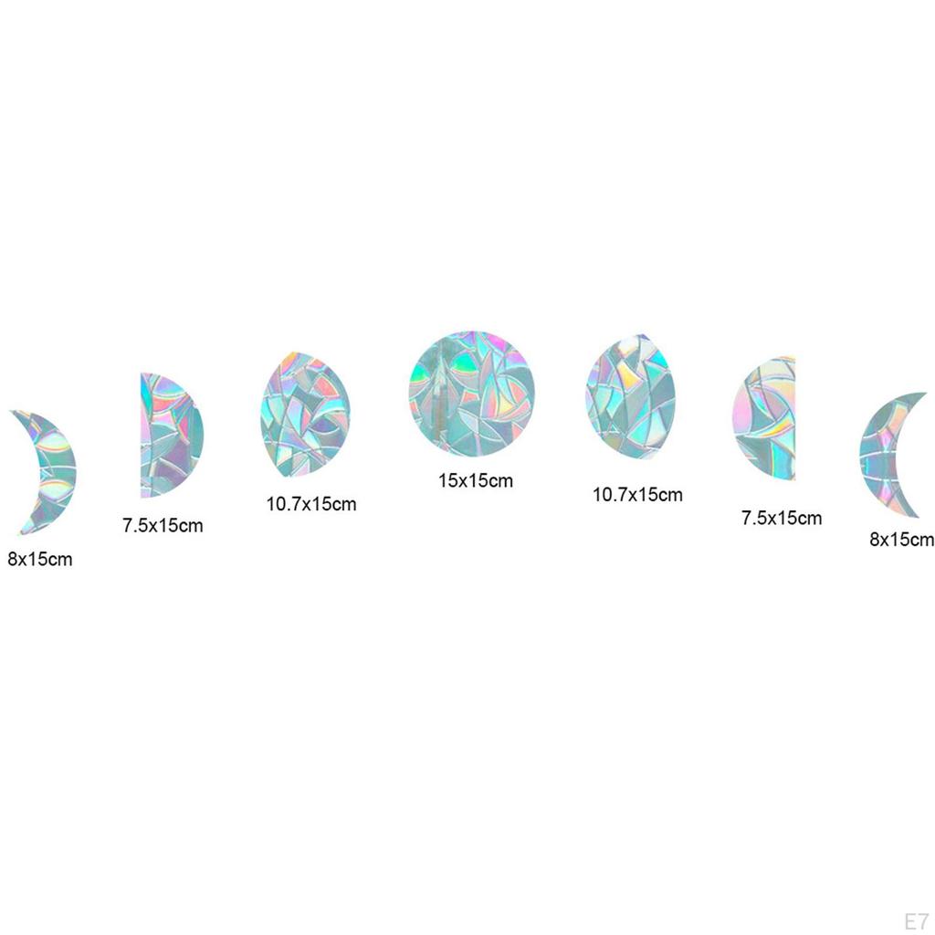 Colorful Glass Decals for a Whimsical Touch - Infuse Your Windows with Burst of Color Using These