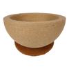 Cat Scratching Board Bowl Multifunction 2 in 1 Sisal Cat Scratcher Lounge Bed For Kitten Tilted