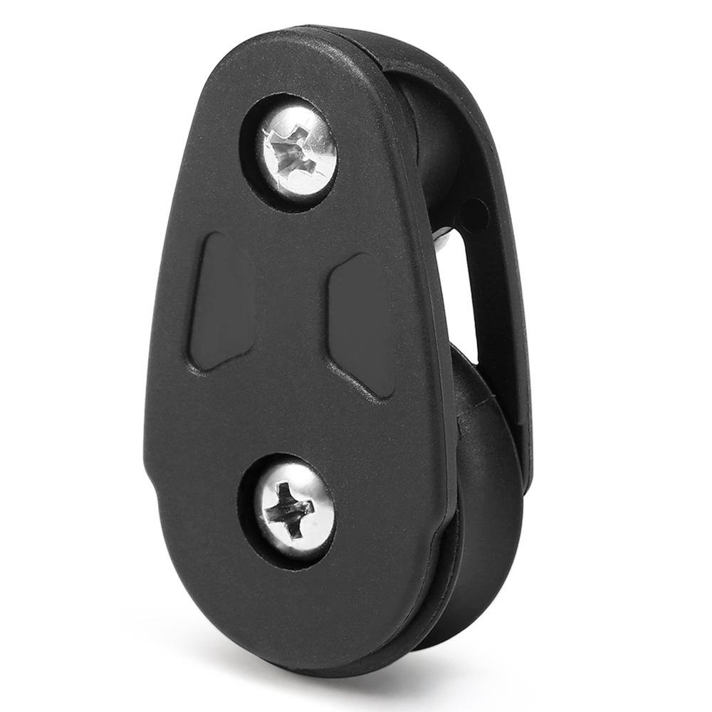 2 PCS Kayak Slide Rail Anchor Trolley Kit Pulley Blocks for Kayak Canoe Boat