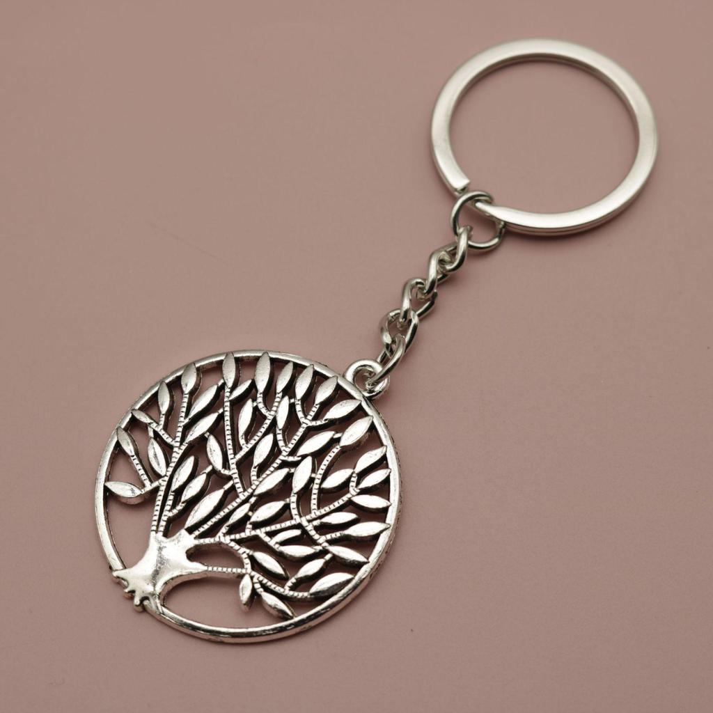 Tree of Life Keychain Pendant - Simple Design