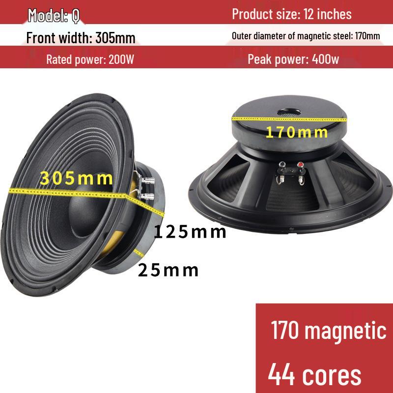 10, 12, 15, 18-inch KTV Subwoofer & Mid-bass Treble Pro Home Audio Speaker