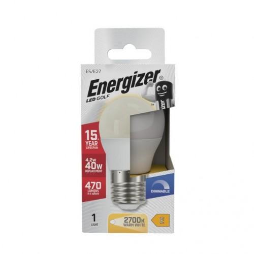 Energizer ES/E27 LED Golf Bulb