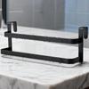 Rust-resistant Cabinet Door Towel Rack Hanging Towel Bar Durable Kitchen Towel Holder  Bathroom
