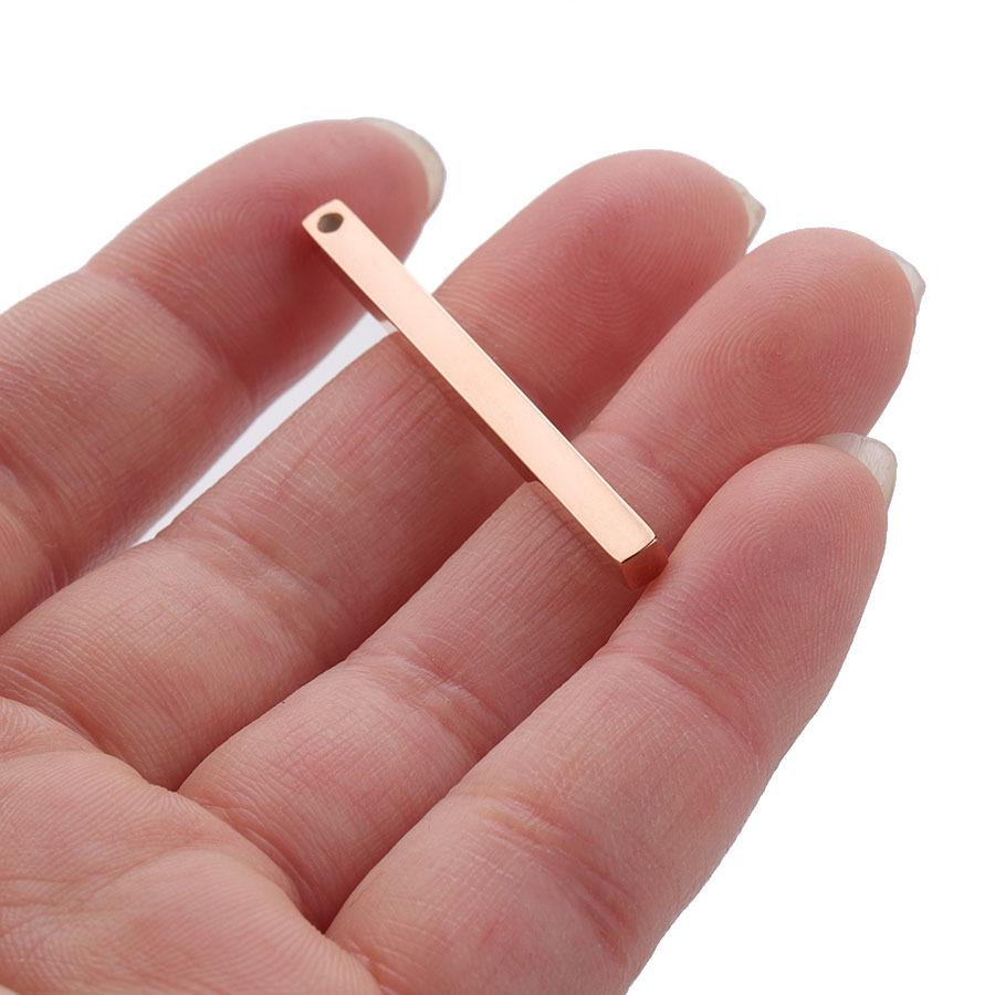 

Подвеска-шарм в форме кубоида из нержавеющей стали с зеркальной полировкой для изготовления украшений своими руками