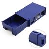 1pcs Storage Box 140*85*40mm Blue Component Screws