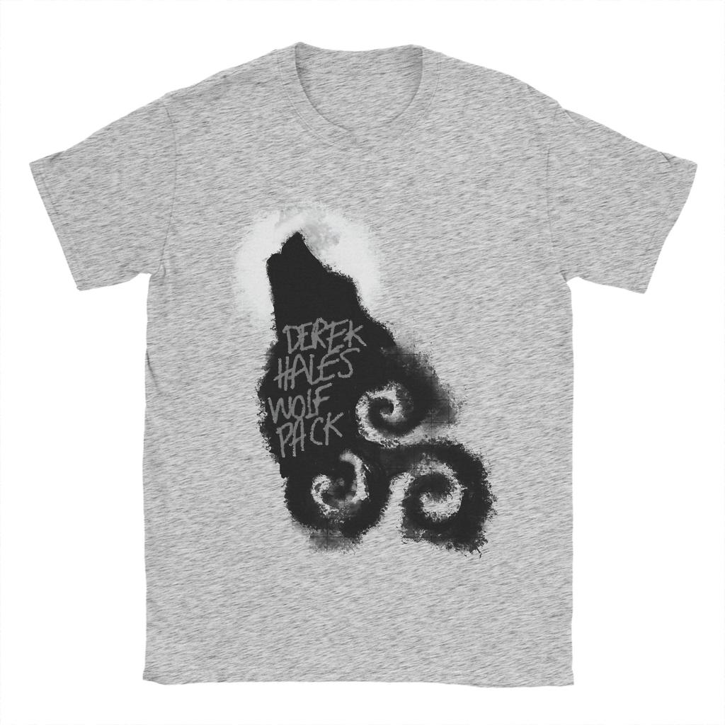 Men Women Teen Wolf Pack T Shirts 100% Cotton Tops Humorous Short Sleeve Round Collar Tee Shirt Adult T-Shirts