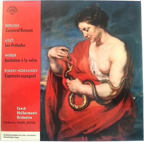 

LP Record HECTOR BERLIOZ FRANZ LISZT CARL Carnaval Romain Les Prludes In SUAST50625 Supraphon 1976 Czechoslov Classical Used